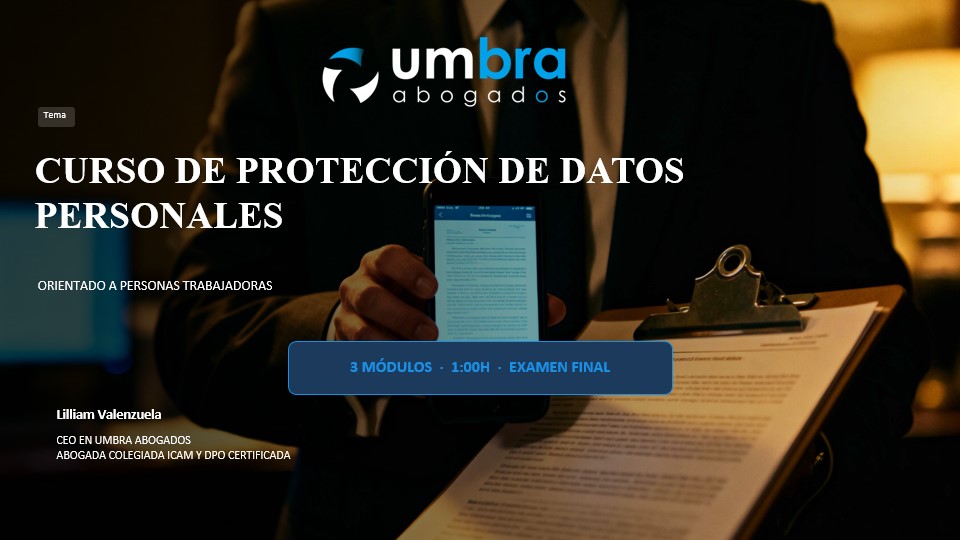 Curso Protección de datos